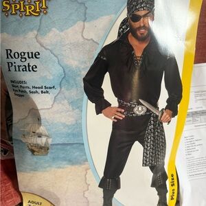 Rogue Pirate Costume - Black